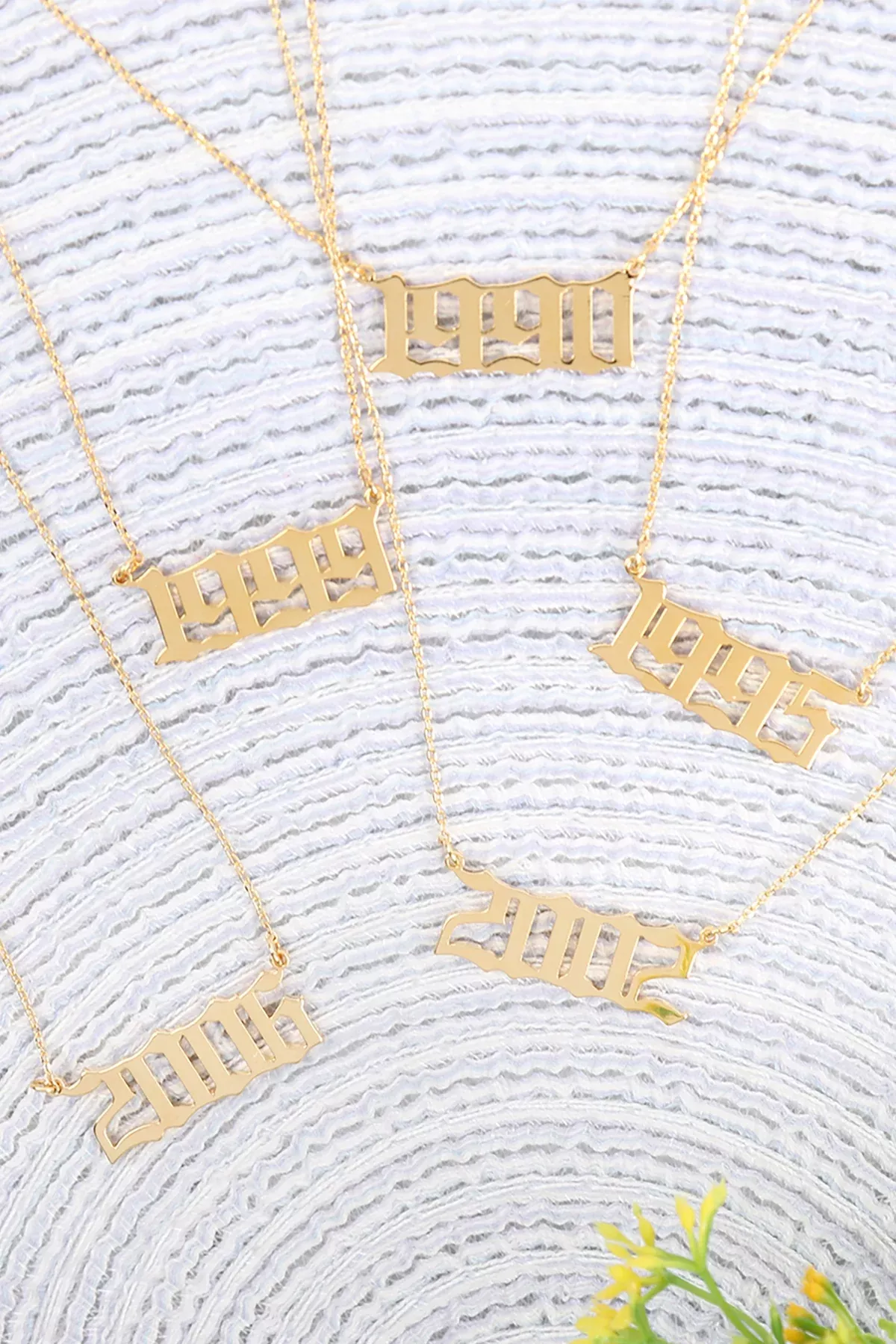 "1994" BIRTH YEAR PERSONALIZED NECKLACE