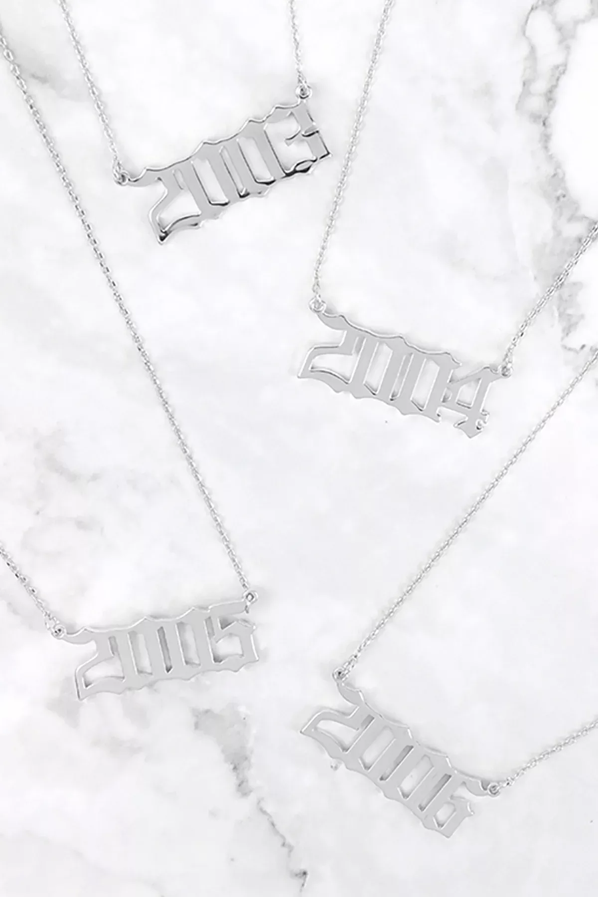 "2006" BIRTH YEAR PERSONALIZED NECKLACE