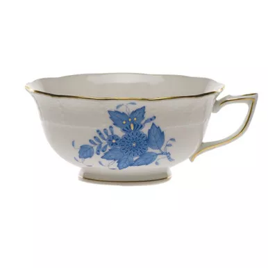 HerendChinese Bouquet Blue Tea Cup