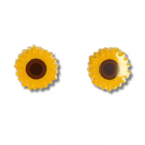 sunflower stud earrings